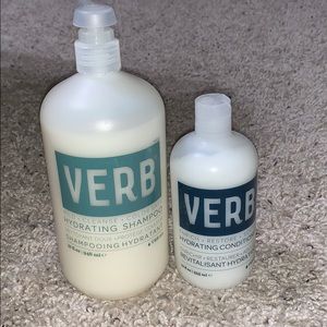 Verb Hydrate shampoo and conditioner